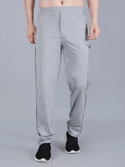 Grey Front Zip Track Pant