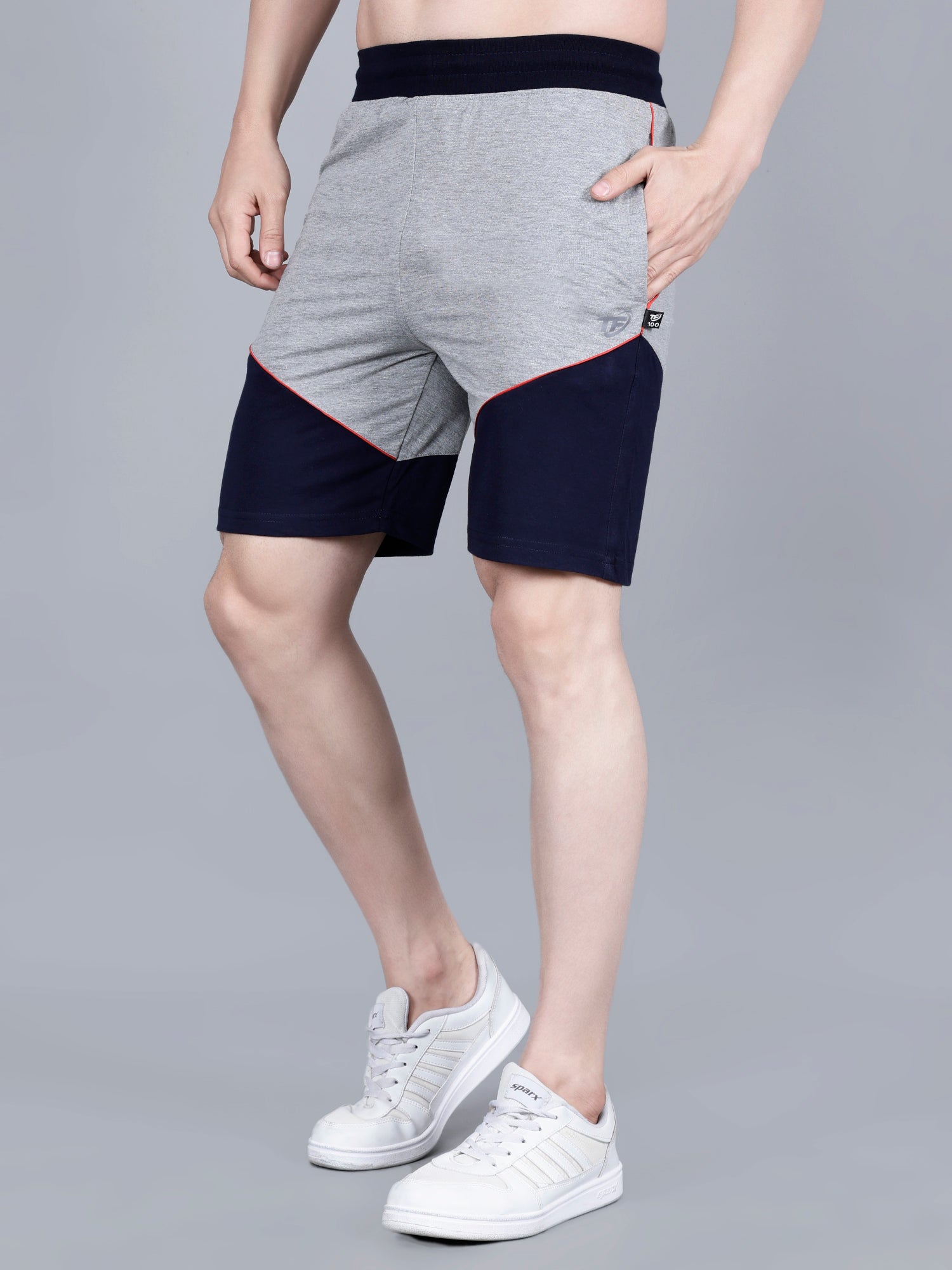 Grey Designer Bermuda