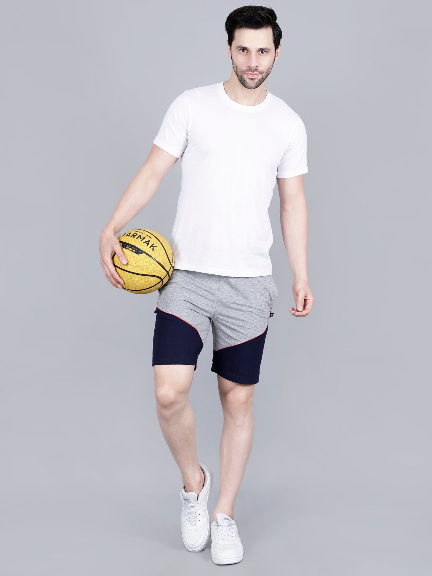 Grey Designer Bermuda