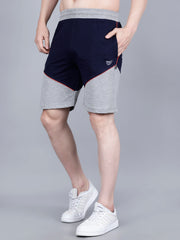 Navy Designer Bermuda