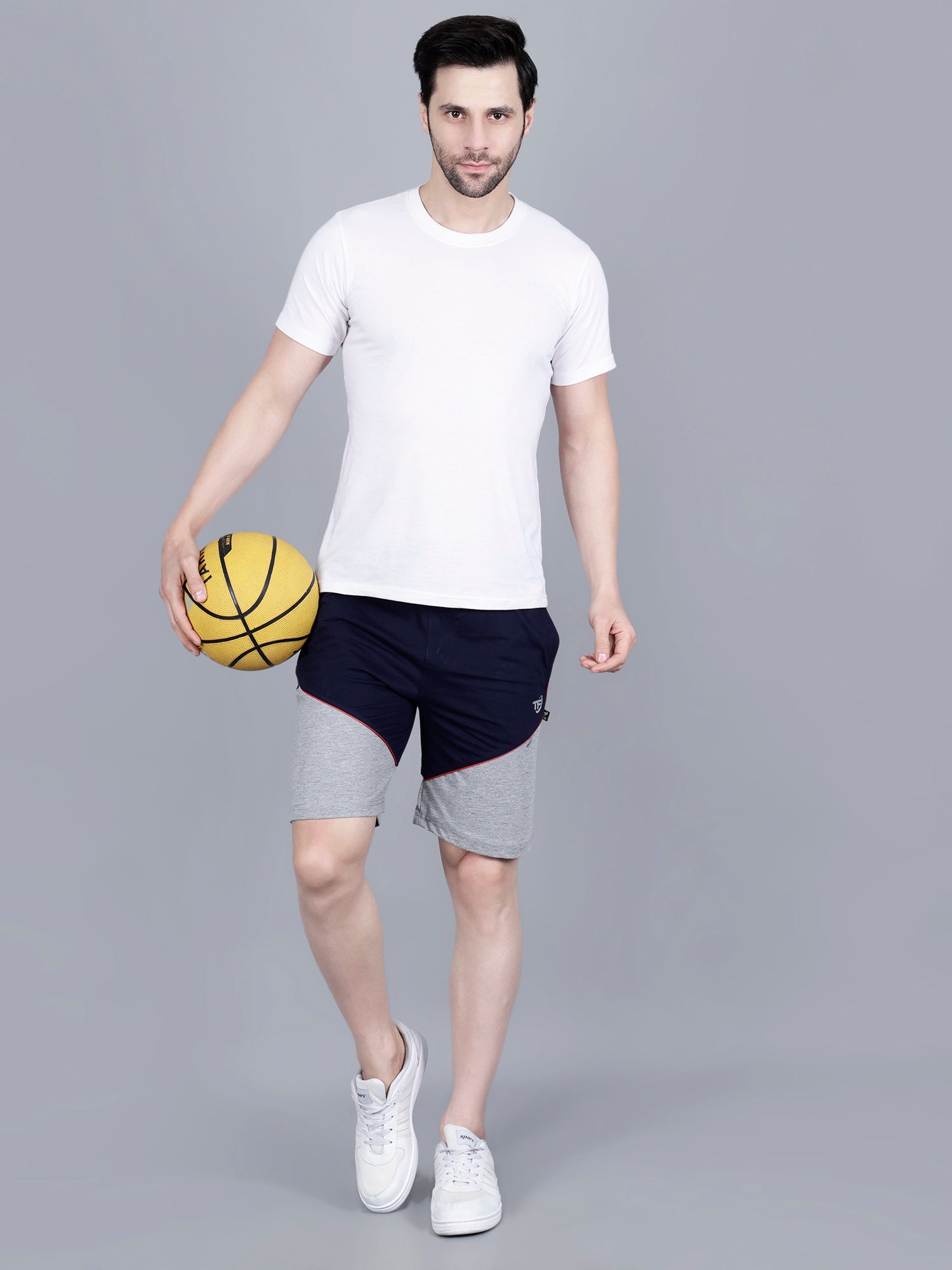 Navy Designer Bermuda