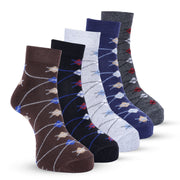 Ankle Men's Socks (Pack of 5)