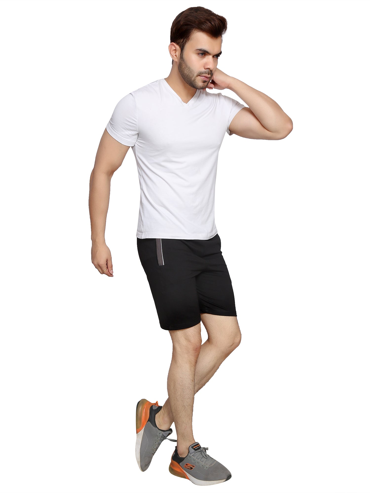 Black Designer Bermuda