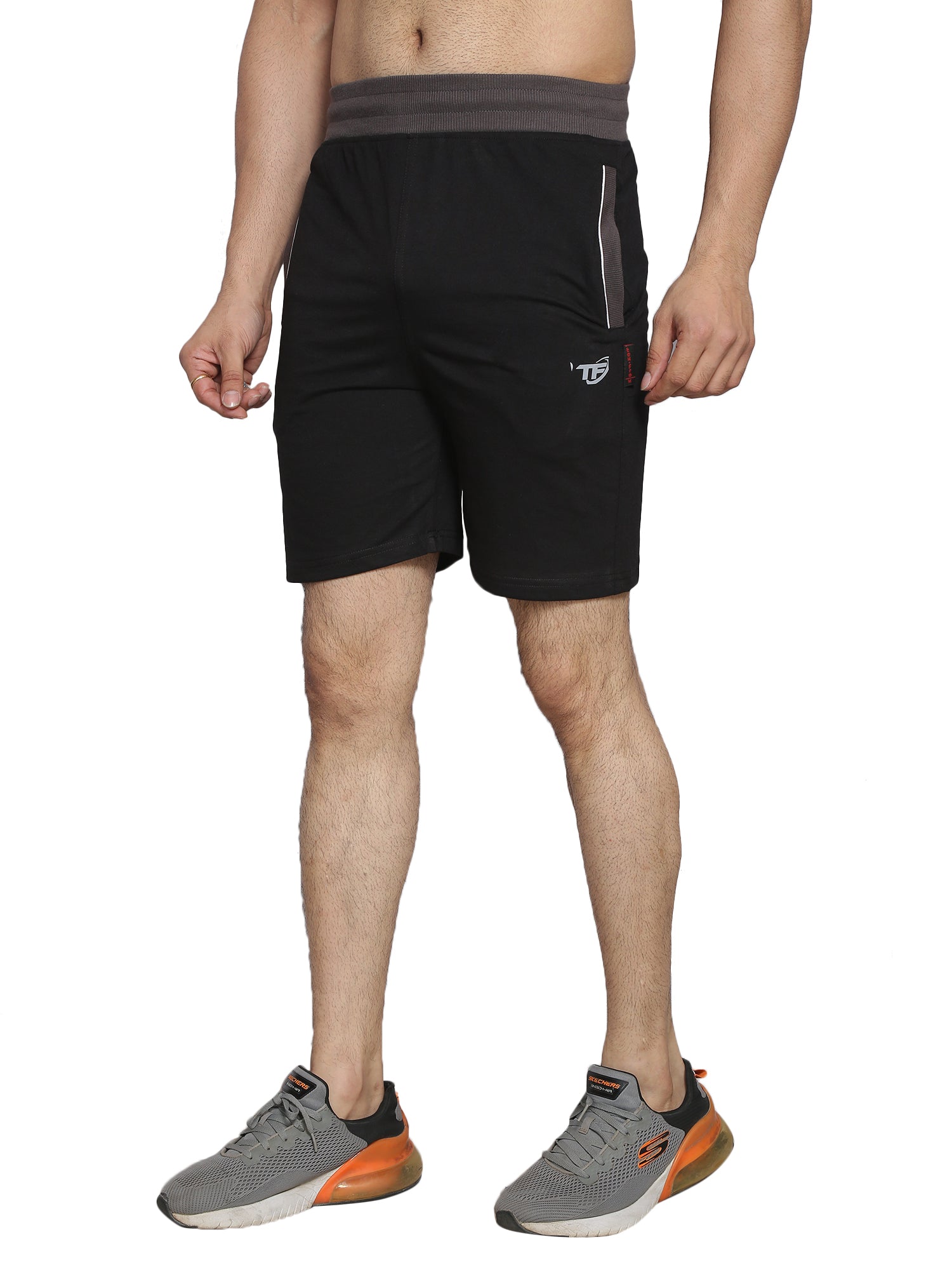 Black Designer Bermuda