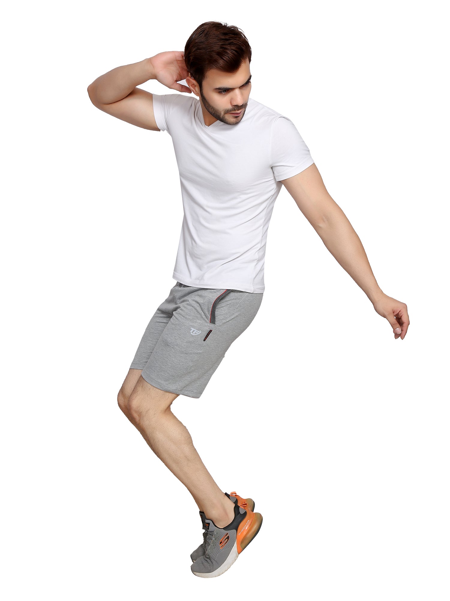 Grey Designer Bermuda